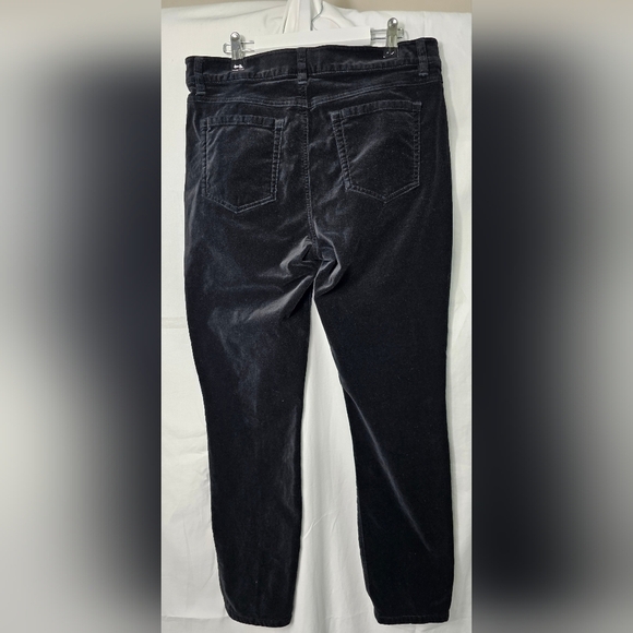 CAbi Black Gala Velvet 5 pockets, Skinny Jeans size 10 - Picture 6 of 7